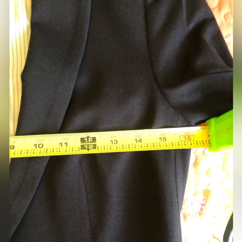 Zara Basis Jacket /Blazer In Basic Black - image 6